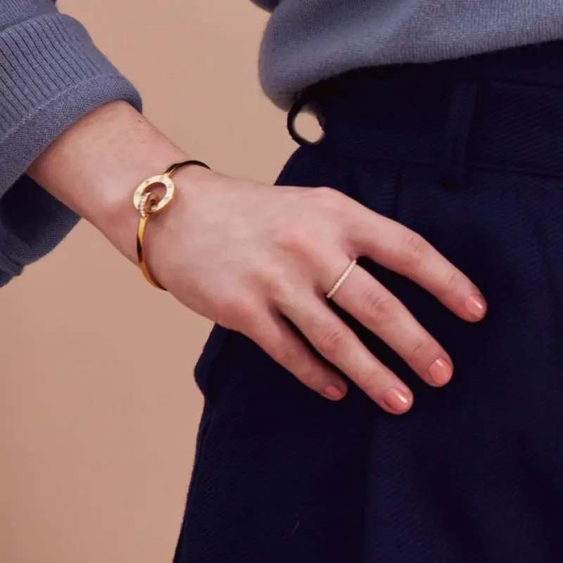Edblad Ida Bangle Guld Large (111476__17211)>Armband Outlet