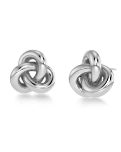 Infinity Knot Studs L Örhängen Stål>Edblad Best