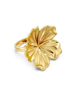 Jasmine Ring L Guld>Edblad Hot