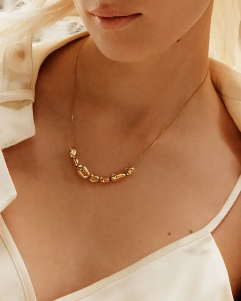 Leora Halsband Multi S – Guld>Edblad New