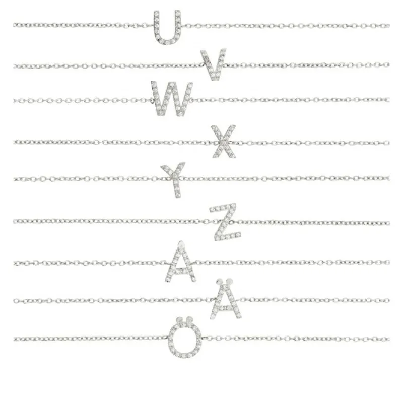 Edblad Letter A-Ö Stål>Armband Clearance