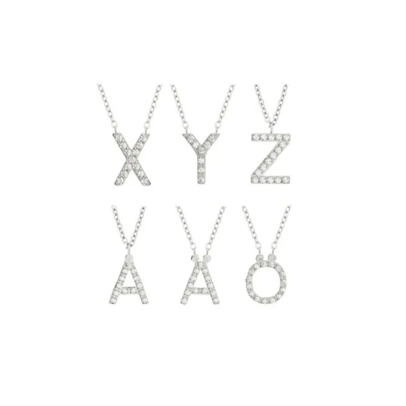 Letter Halsband A-Ö Stål>Edblad Discount