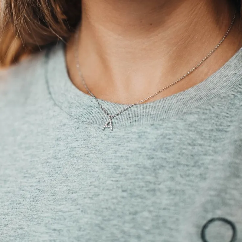 Letter Halsband A-Ö Stål>Edblad Discount