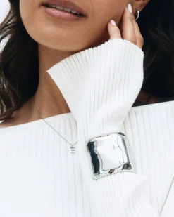 Letter Halsband Sparkle A-Ö – Stål><noscript><img width=