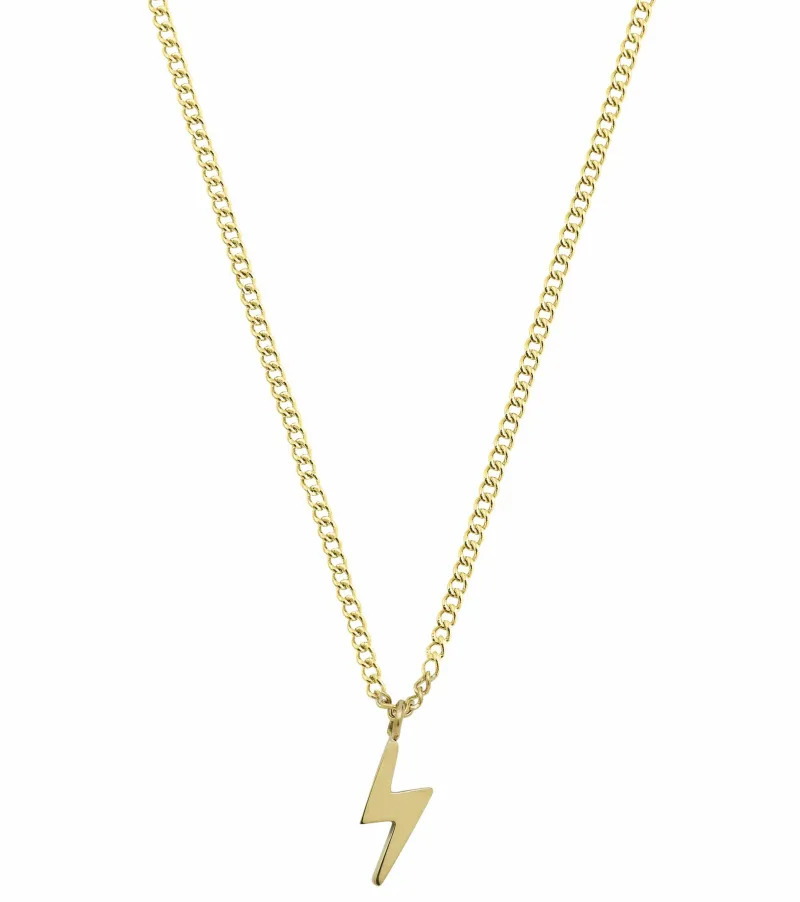Lightning Necklace Gold 115141>Edblad Best