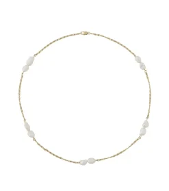 Lucy Halsband Multi White Guld 125518>Edblad Online