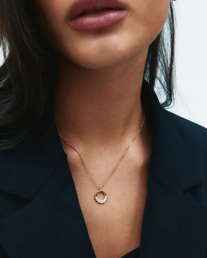 Monarch Halsband S – Guld>Edblad Sale