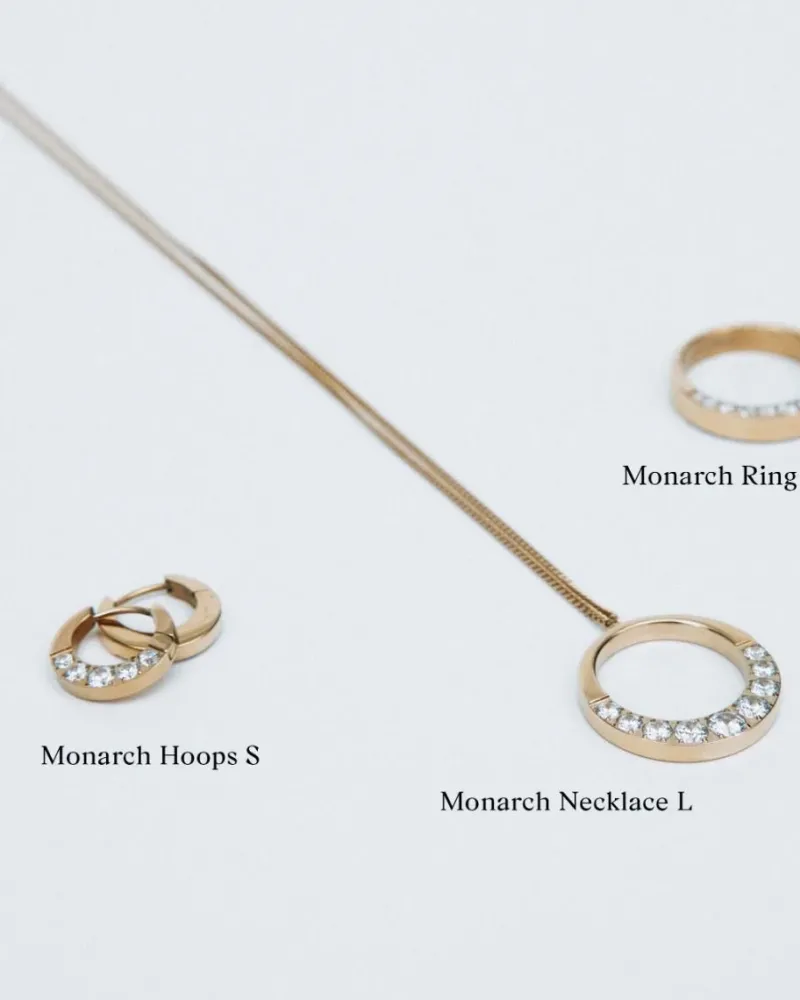 Monarch Halsband S – Guld>Edblad Sale