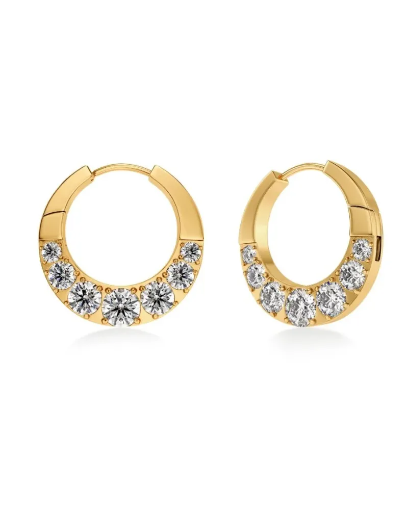 Monarch Hoops L – Guld>Edblad Online