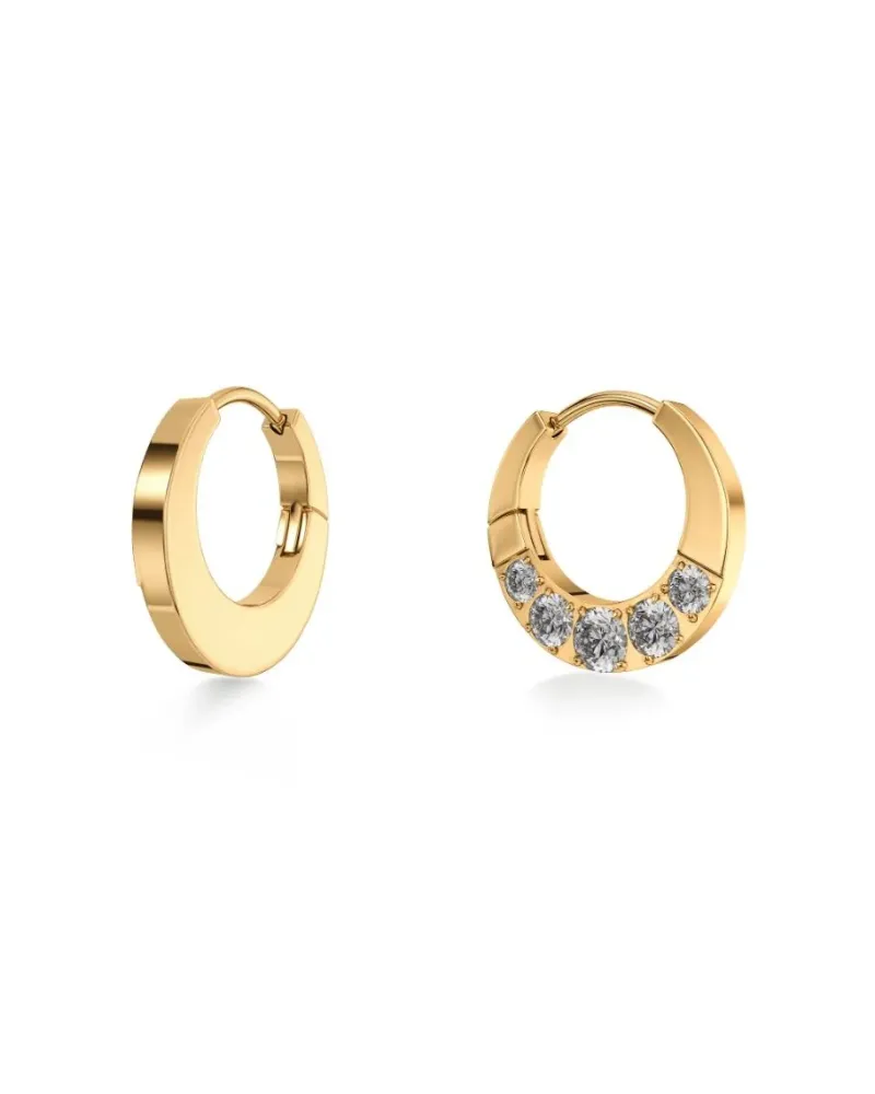Monarch Hoops S – Guld>Edblad Outlet