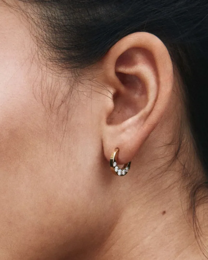 Monarch Hoops S – Guld>Edblad Outlet