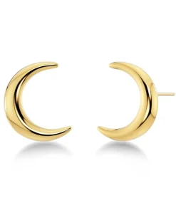 New Moon Studs L Guld 127562>Edblad Hot
