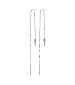 Peak Chain Örhängen Stål – 126576>Edblad Outlet