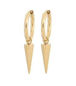 Peak Hoops Guld 124725>Edblad New