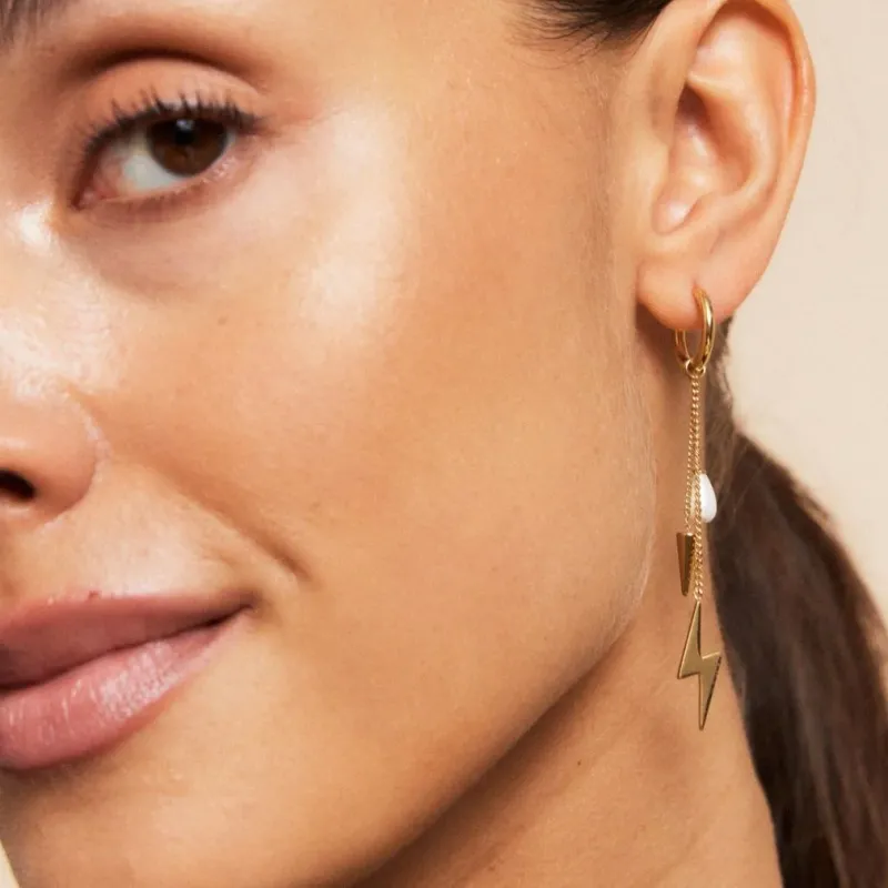Peak Hoops Multi Guld 126573>Edblad Outlet