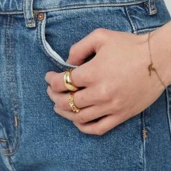 Peak Ring Single Guld><noscript><img width=
