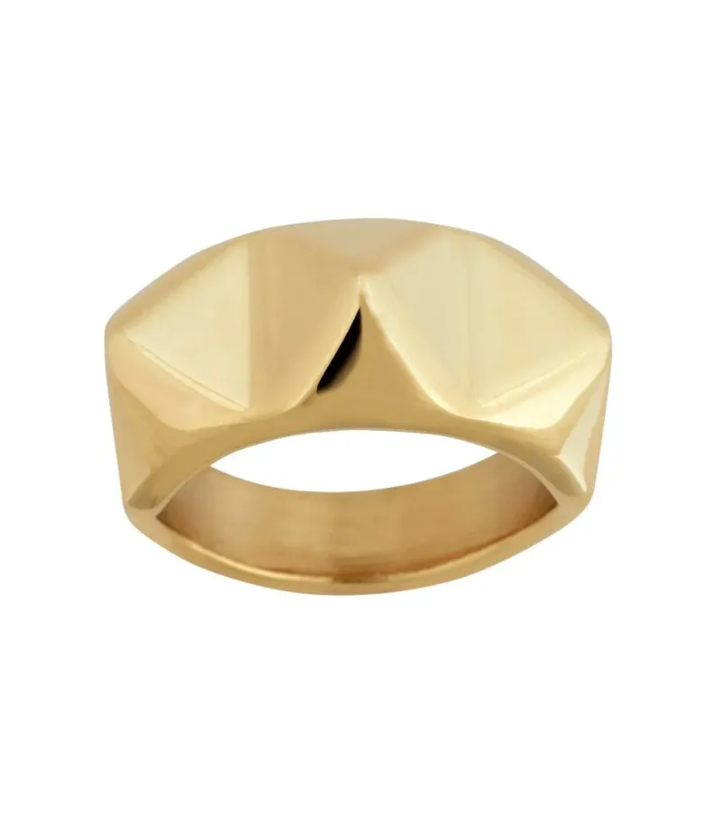 Peak Rivet Ring Guld>Edblad Best