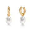 Perla Hoops L – Guld>Edblad Online