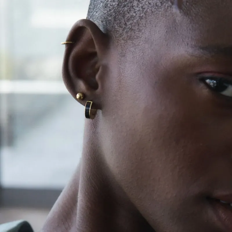 Plain Studs M Guld (126143)>Edblad Discount