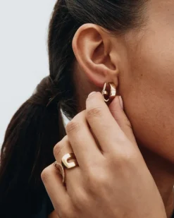 Plié Hoops Double – Guld><noscript><img width=
