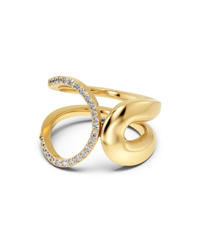 Plié Ring – Guld>Edblad Sale