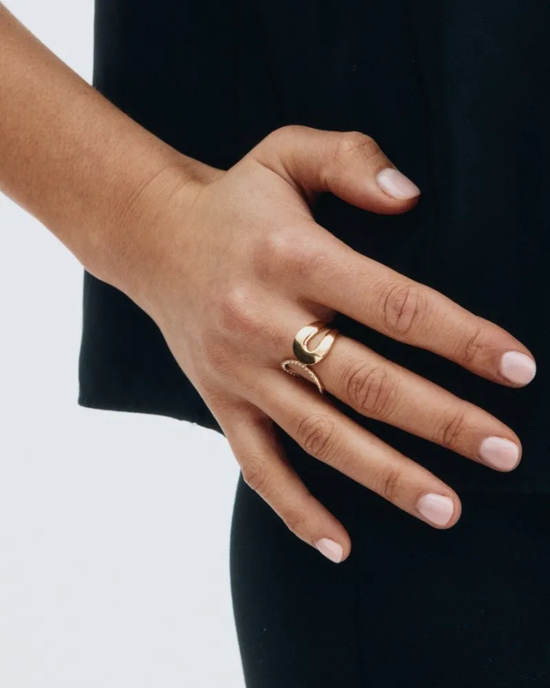 Plié Ring – Guld>Edblad Sale