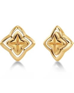 Scala Studs L Örhängen – Guld>Edblad