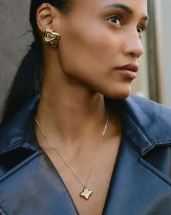 Scala Studs L Örhängen – Guld><noscript><img width=