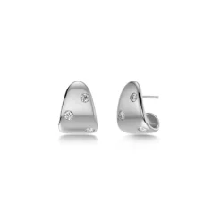 Selena Studs CZ Stål>Edblad Outlet