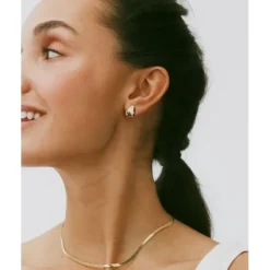 Selena Studs CZ Stål>Edblad Outlet