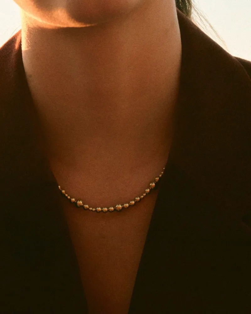 Sphere Halsband Multi Guld>Edblad New