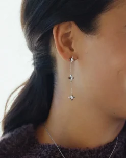 Stellar Örhängen- Stål>Edblad Discount