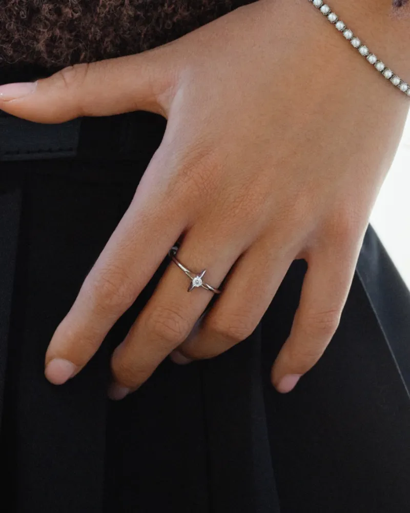 Stellar Ring – Stål>Edblad Best