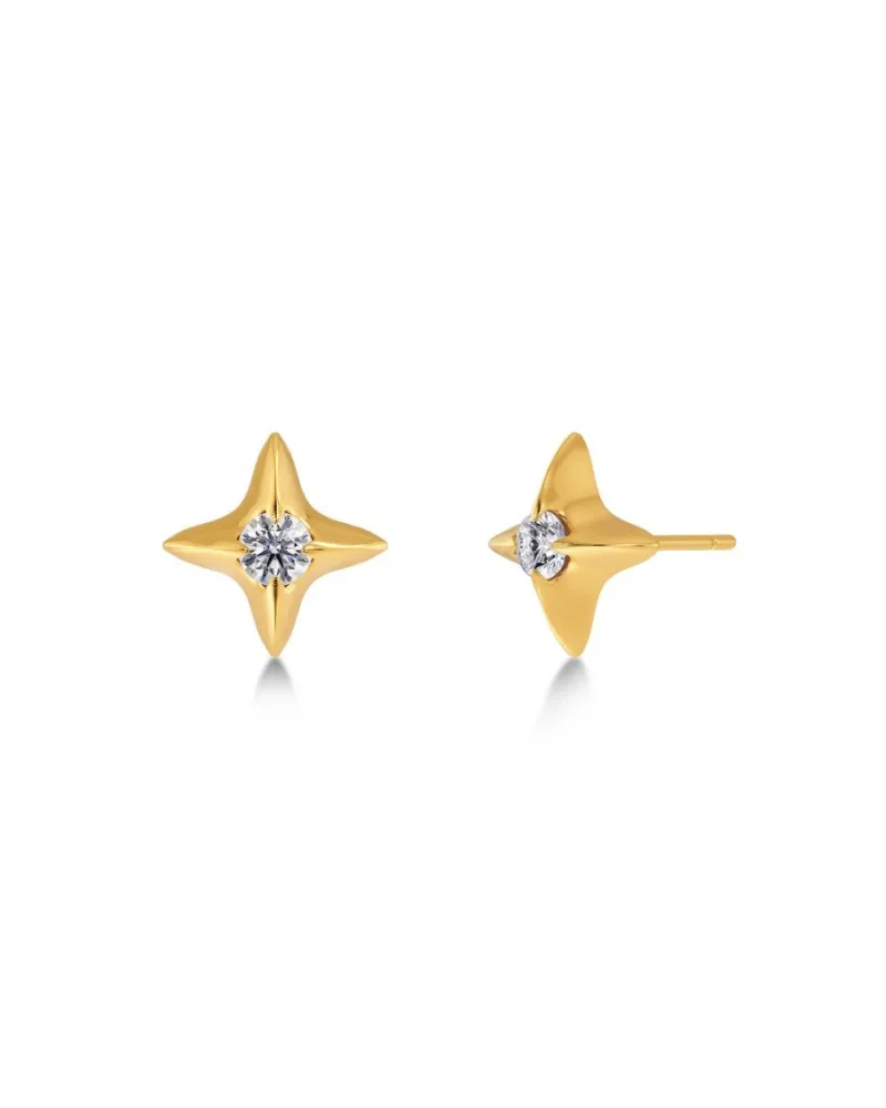 Stellar Studs – Guld>Edblad