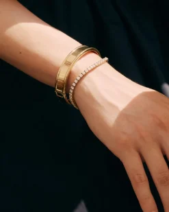 Tennis Armband Guld>Edblad Online