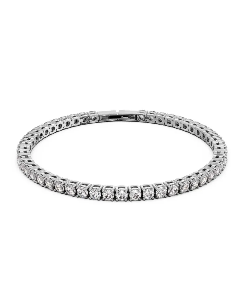 Tennis Armband Stål med kristallstenar>Edblad Discount