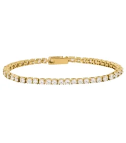 Edblad Tennis Stål Guld>Armband Hot