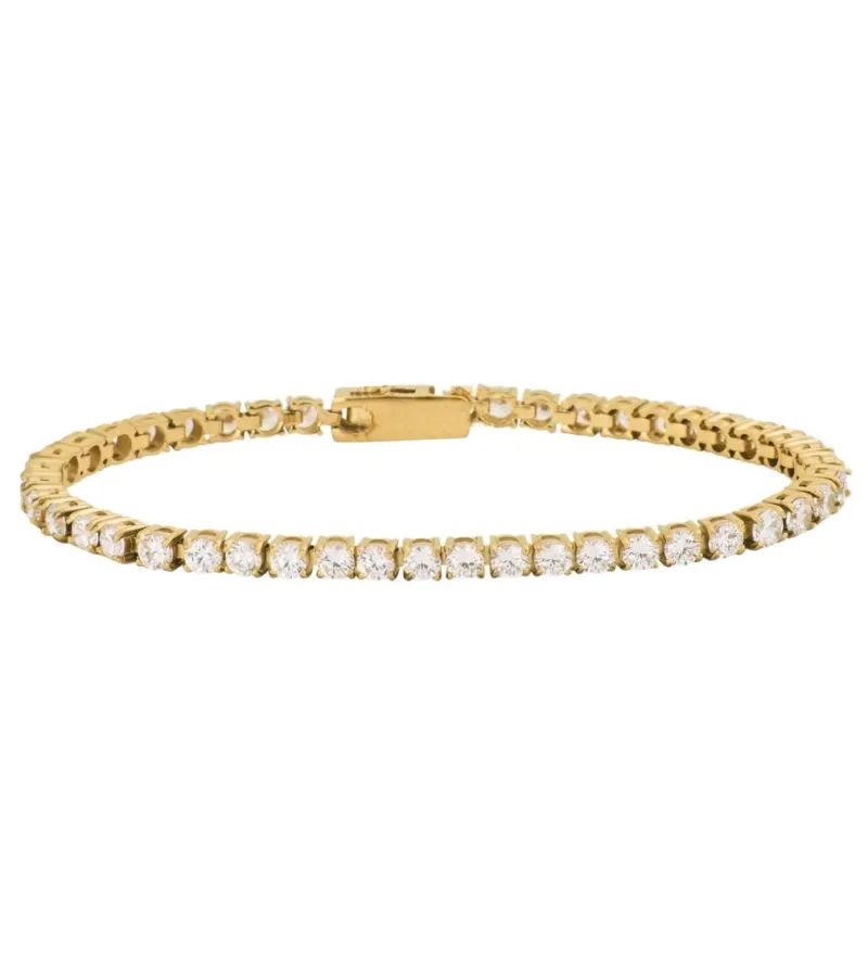 Edblad Tennis Stål Guld>Armband Hot