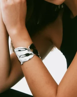 Tidal Bangle Armband Stål><noscript><img width=