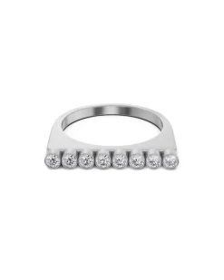 Twiggy Ring CZ Stål><noscript><img width=