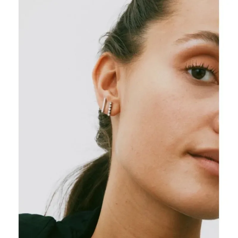 Twiggy Studs Örhängen CZ Stål>Edblad Discount