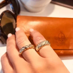 Braided Band Ring Guld Ring167><noscript><img width=