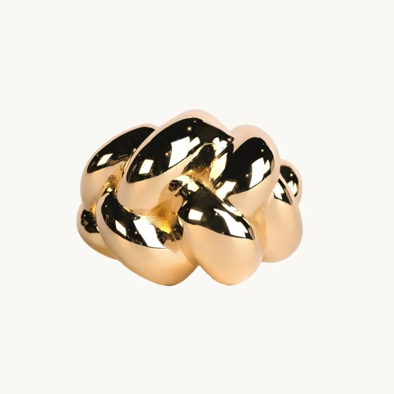 Braided Ring Guld Ring159>Emma Israelsson Clearance