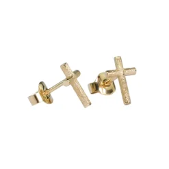 Branch Cross Pin Örhängen Guld Ear105>Emma Israelsson Online