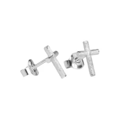 Branch Cross Pin Örhängen Silver Ear104>Emma Israelsson New