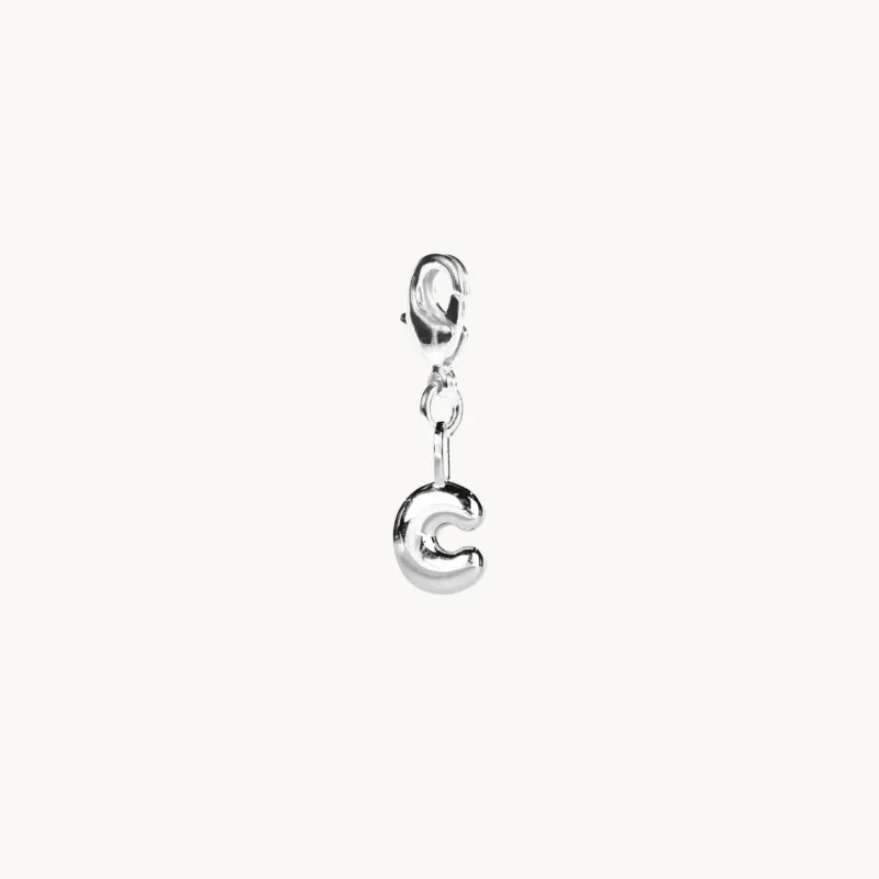 Emma Israelsson Bubble Bokstav Berlock Silver>Charms Hot