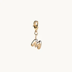 Emma Israelsson Bubble Bokstav Berlock Guld>Charms New