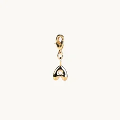 Emma Israelsson Bubble Bokstav Berlock Guld><noscript><img width=