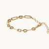 Emma Israelsson Chunky Guld Brace061>Armband Best