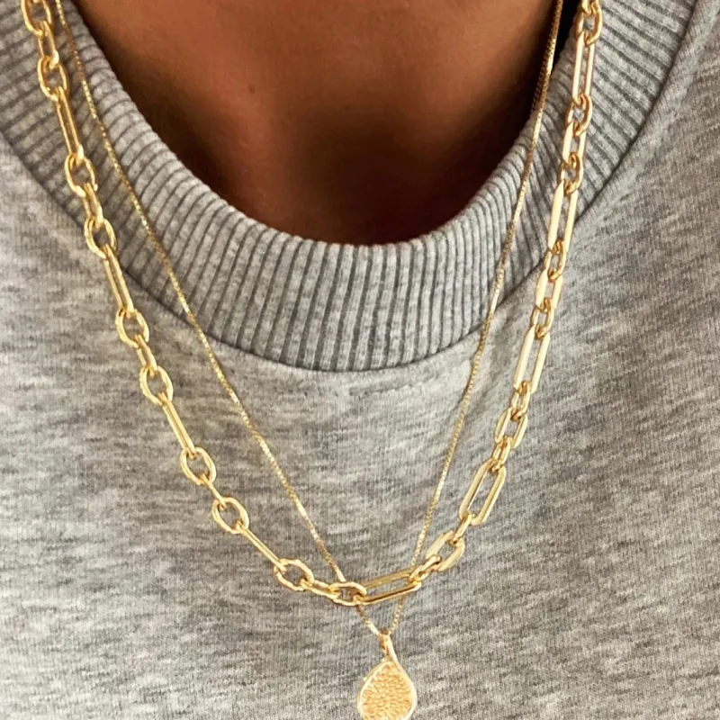 CHUNKY CHAIN GULD – chain030>Emma Israelsson Outlet